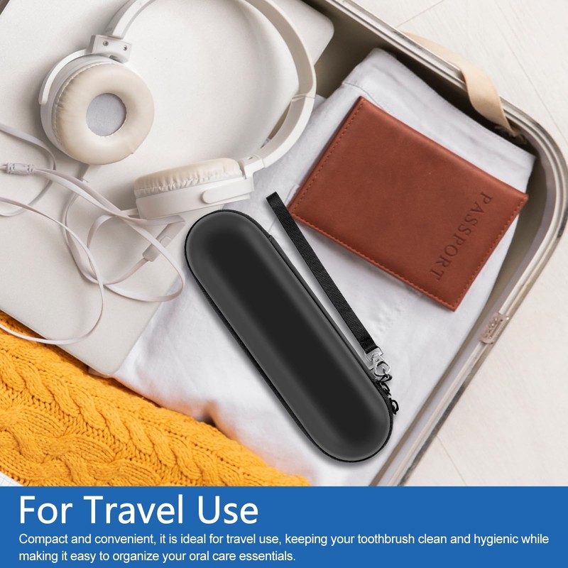 lanjue Electric Toothbrush Travel Case for Oral-B Pro/iO Waterproof EVA