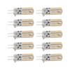 10pcs G4 LED Bulb 1.5W DC12V Warm White 3000K 110LM