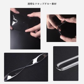 YHJKOPO New Model Prius 60 Series 65 Series Prius phv Prius Phev R5.1 ~ Door Handle Protector, Car Door Knob, Anti-Scratch, 8 Pieces, Transparent