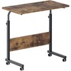 DlandHome Rolling Desk Adjustable Standing Desk, Mobile Side Table 31.4