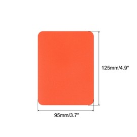 MECCANIXITY 12Pcs Iron on Patches for Clothing Repair Fabric Repair Patches Iron-On Mending Fabric Orange Red 4.9"x3.7" for Clothes, Pants, Bags Hole Repairing and Decoration
