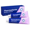 2Pcs Glow Denture Adhesive,Thermo Dental Denture Adhesive,Thermoplastic Denture Adhesive,Extra Strong