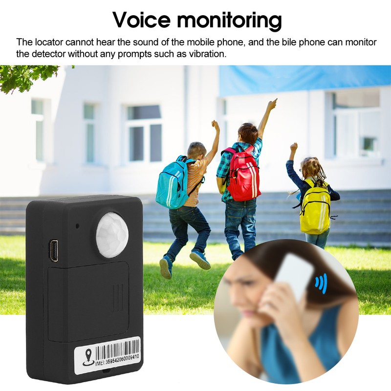 A9 PIR GPS Locator Infrared Detection AGPsLBS Personal Tracking Device