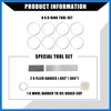 VekAuto 7.3L Injector Rebuild Kit with Vice Clamp, Special Tools,