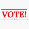 Vote 2022 Election Sticker Bumper Sticker Vinyl Decal 5"
