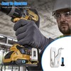 Magnetic Tool Belt Clip with Bit Holder and Screws, Power