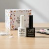 Duo Gel Blanco Y Negro Jr Para Uñas Semipermanente 10ml