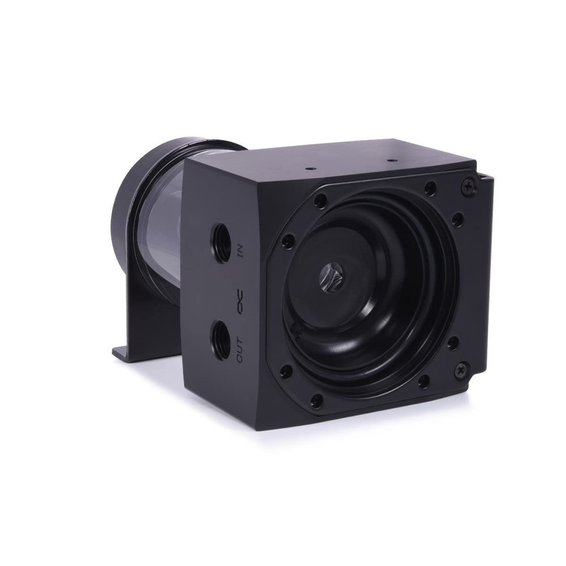 Alphacool Core 100 Aurora ARGB Expansion Tank, Acrylic, Black