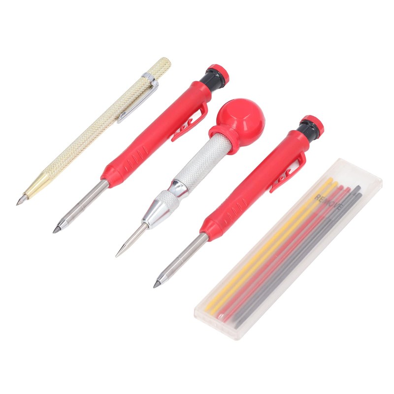 Marhynchus Carpenter's Pencils, Scribing Pen, Hand Tool Set, Comprehensive Tool