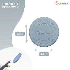 Scrunch SCFBE78 Frisbee Light Blue