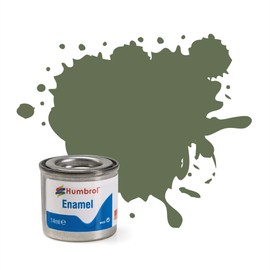 Humbrol Model Enamel Paint No.106 Matt Ocean Grey, AA1170