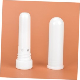 Mikinona 10pcs Essential Oil Aromatherapy White Empty Tubes for Relaxation and Stress Relief Portable Spa Home and Travel