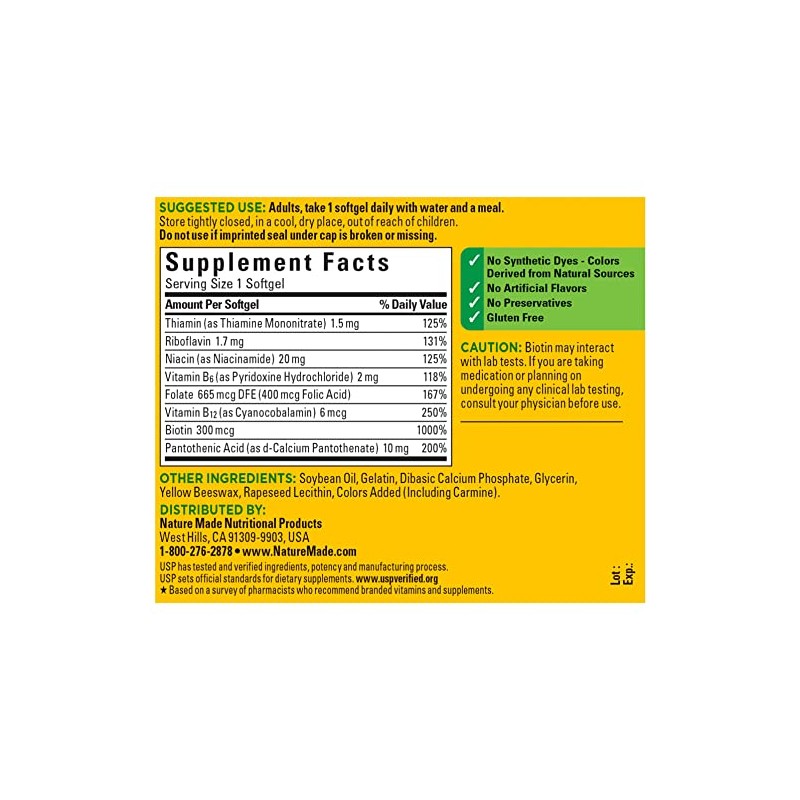 Super B Energy Complex, Dietary Supplement for Brain Cell Function