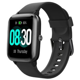 SUGARJAR ID205L bracelet, 19 mm watch strap for Yamay Fitness, Veryfitpro, GRV, Willful, Popglory, Blackview, Umidigi, ID205S ID205G ID215G ID216 SW025 SW023 SW021 SW020 WF021 WF025 YM020 YYM02 Y3