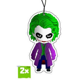 2x JOKER Air Freshener Duftbaum Auto lustig, Auto Duftspender, Duftbaum Auto tuning, car air freshener, Duftanhänger Auto, Lufterfrischer, Duftbaum Set Auto …