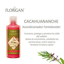 CACAHUANCHE Tratamiento Fortalecedor y Anti-Caida para el Cabello (Shampoo y Acondicionador) FLORIGAN