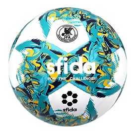 INFINITO RIMBA SB-23IR03 Futsal Ball, JR No. 3 Ball, White Turquoise