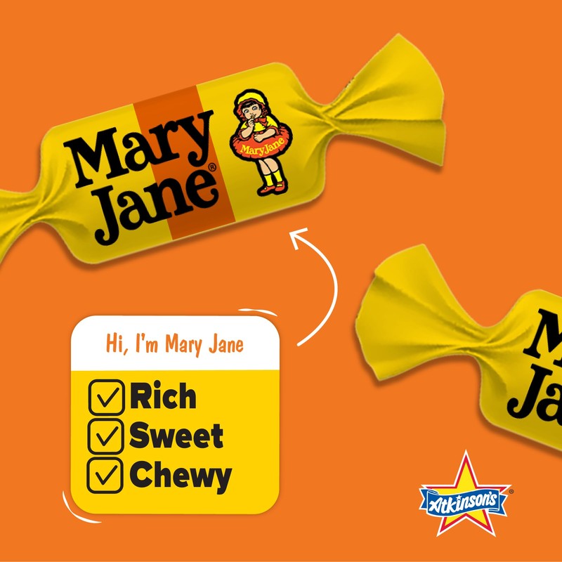Mary Jane Taffy Candy, 3 Ounce Bag