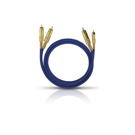 Oehlbach NF 1 Stereo Audio-Cable Jack, Blue 2m blue