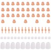 Electrode Nozzles Cups Kit Short PT‑31 Copper Consumables Welding Machine