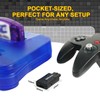 BITFUNX N64 HDMI Adapter - Supports 16:9/4:3 Switch, Mini 720P/1080P