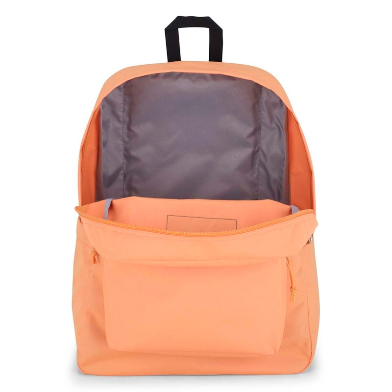 JanSport Superbreak Backpack - Durable, Lightweight Premium Backpack, Apricot Crush