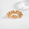 Chunky Stretch Bangles Bracelets for Women Trendy Wide Elastic Gold