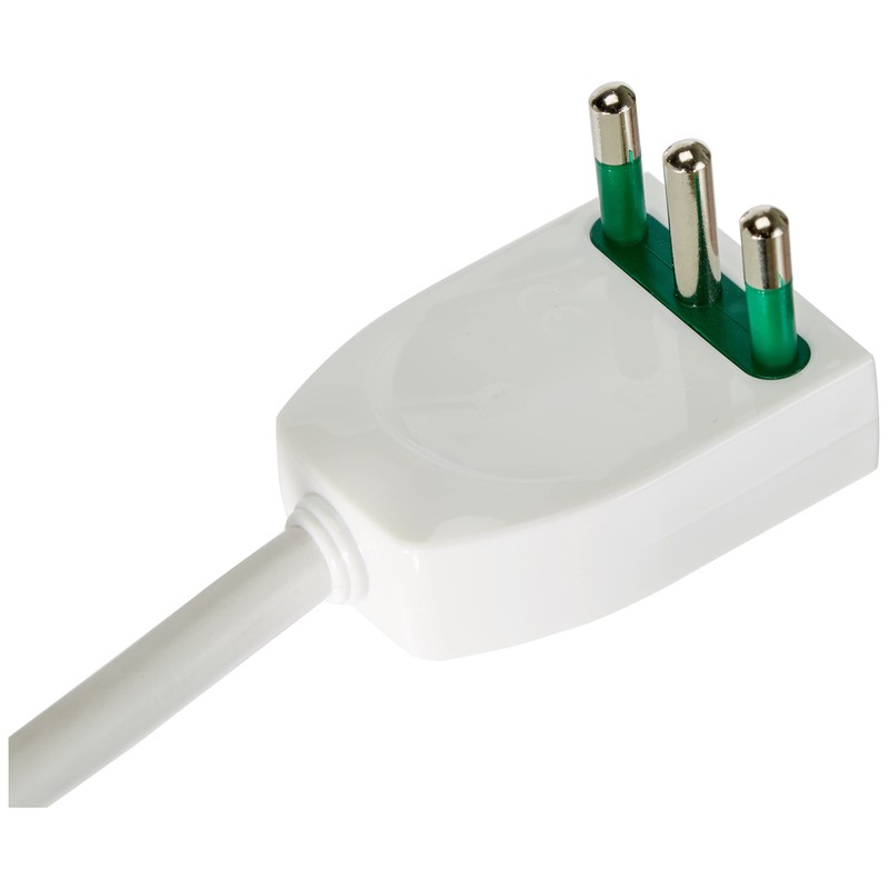 Vimar FP00511.C.B Universal Multi Socket with Light Switch, 2 Sockets,