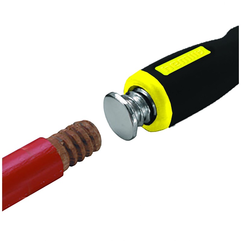 ALLWAY BS3 Soft-Grip Extendable Bent Heavy Duty Scraper with Pole