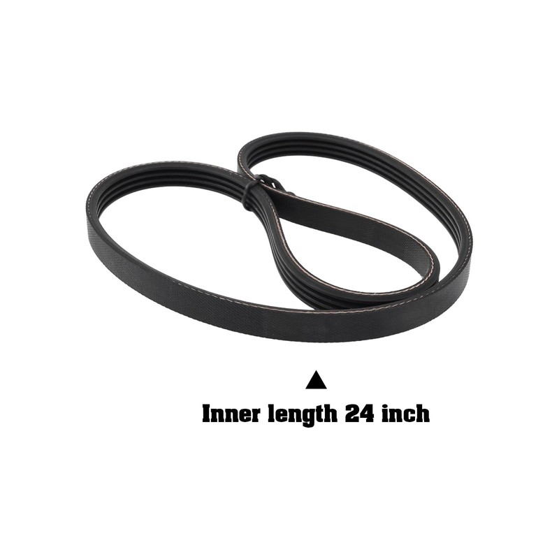 Briny River 2 x Lathe Drive Belt Replacement Belt Compatible