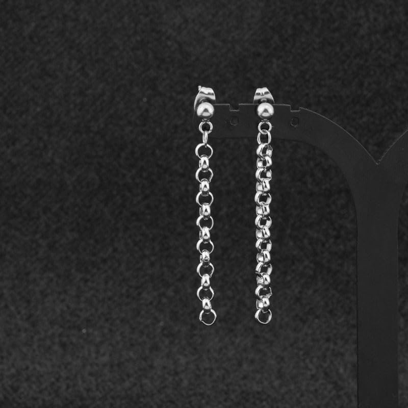 Libety-M Men's Earrings, Jimin Hoop Earrings, Chain, Forte, Popular Design,