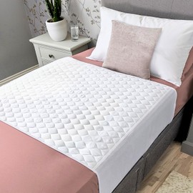 Hygge Sheets®️ Bamboo Organic Incontinence Bed Sheets for Adults & Kids | Single Beds | 100% Waterproof Bed Wetting Sheets | Bed Protectors for Incontinence | Reusable and Washable Bed Pad | UK Brand