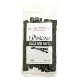 Classic Black Licorice - FAT FREE Old Fashioned Gourmet Licorice Twists - A Must Try Quality Licorice Candy with Unique Flavor Unlike Any Other - 8 oz. bag