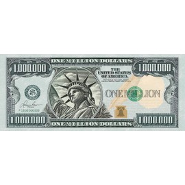 One Million Dollars 550 Piece Jigsaw Puzzle