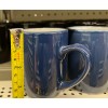 ROYAL NORFOLK Set Of 4 ROYAL NORFOLK BLUE/WHITE STONEWARE 12