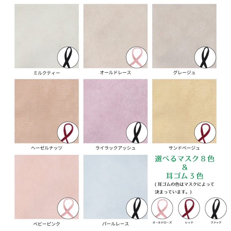 iiもの本舗 (イイモノホンポ) 3D立体マスク スマートタイプ バイカラー ミルクティー ふつうサイズ 10枚入