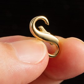 ALEXCRAFT Chain Clasp Gold Bracelet Clasp Lobster Clasp Gold Clasps for Jewellery Making Sterling Silver Lobster Clasp for Bracelet Necklaces