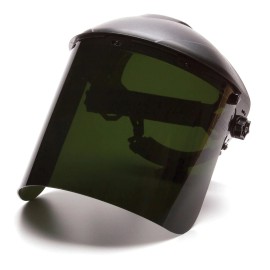 Pyramex IR5 Cylinder Polycarbonate Face Shield, S1250, 8 in x 15.5 in