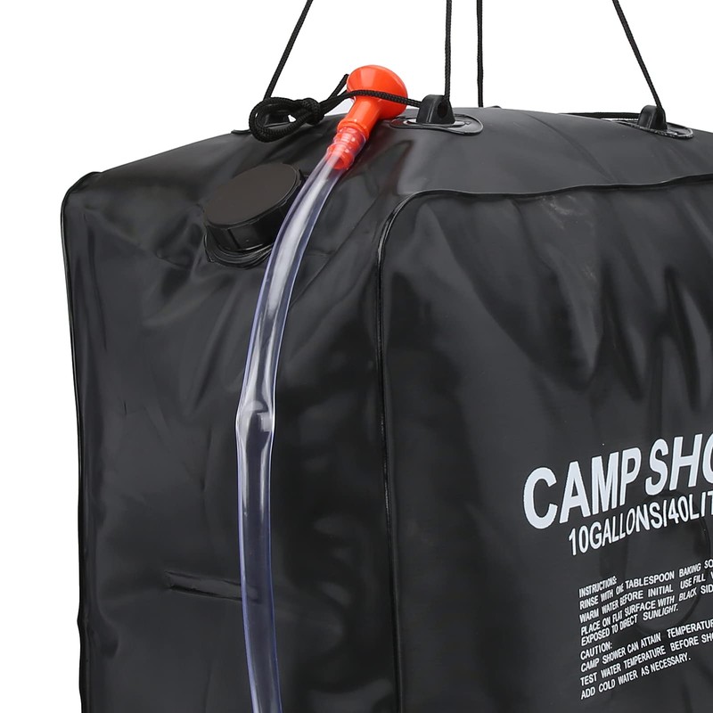 40L Water Bag Solar Heated, Leak‑Proof 40L Solar Shower Bag
