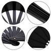 Nydotd 2 Packs Large Rave Fan Handheld Folding Fans Nylon
