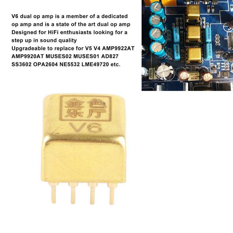 V6 Dual Op Amp Professional V6 HiFi Dual Op Amp