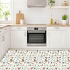 IVN Botanical Wildflower Peel and Stick Floor Tiles 12x12 Inch