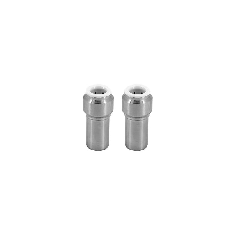 Radiator Valve 15mm x 10mm Push fit Chrome Speedfit Reducer