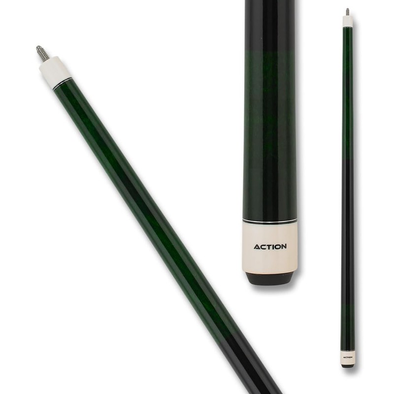 Action Starter Billiards Pool Cue Stick - Green - 21oz