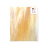Wissmach Stained Glass Sheet : Light Amber, Wisspy Opal by