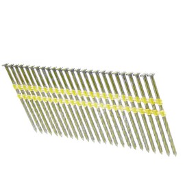 3-1/4" x .131 Screw Brite Strip Nails 21-DEG Plastic 4,000ct