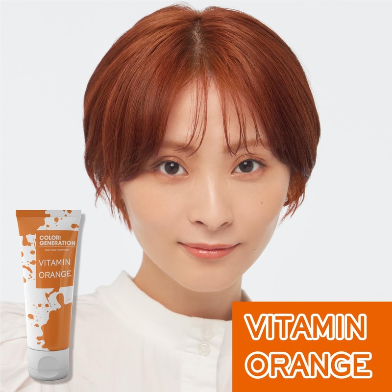 COLORR GENERATION Vitamin Orange 7.1 oz (200 g), Vibrant Fresh