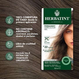 Herbatint Tinte Herbatint Sin Amoniaco 7c Rubio Ceniza Pack 2 Pzs