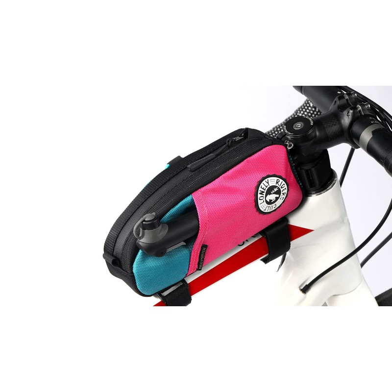 ULAC NOMADPAK: TREKKING PRO 1.2L Top Tube Bag (Navy-Orange)