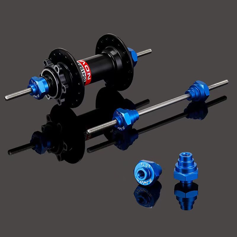 ALEOED Bike Wheel Truing Stand Thru Axle Adapter for All